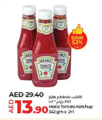 Lulu Hypermarket HEINZ Tomato Ketchup offer