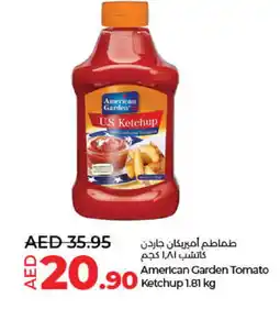 Lulu Hypermarket AMERICAN GARDEN Tomato Ketchup offer