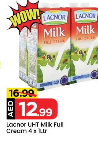 Mark & Save LACNOR Full Cream Milk offer