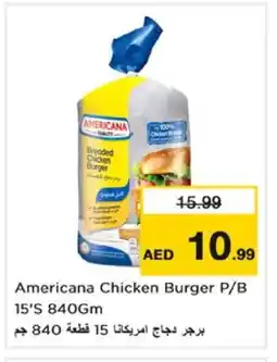 Nesto AMERICANA Chicken Burger offer