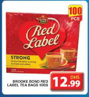 Grand Hyper Market RED LABEL Tea Bags offer