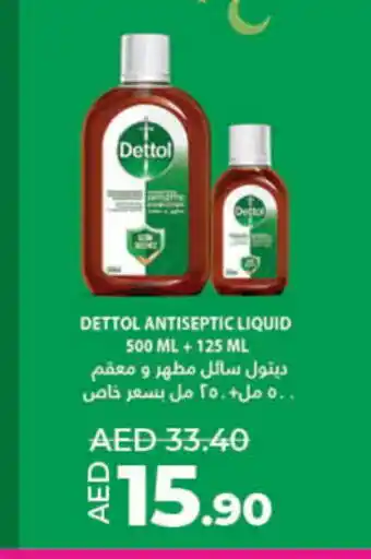 Lulu Hypermarket DETTOL Disinfectant offer