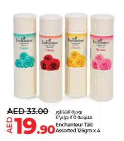 Lulu Hypermarket Enchanteur Talcum Powder offer