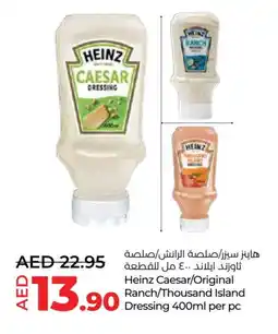 Lulu Hypermarket HEINZ Dressing offer