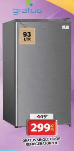 Grand Hyper Market GRATUS Refrigerator offer