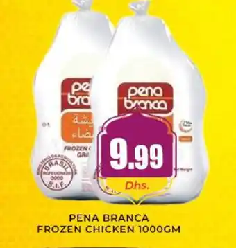 Meena Al Madina Hypermarket PENA BRANCA Frozen Whole Chicken offer