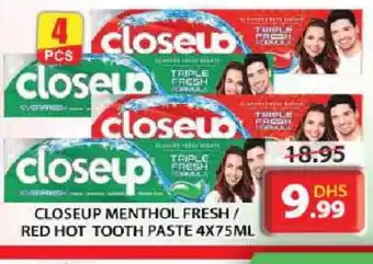 Grand Hyper Market CLOSE UP Toothpaste offer