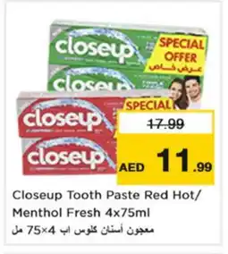 Nesto CLOSE UP Toothpaste offer