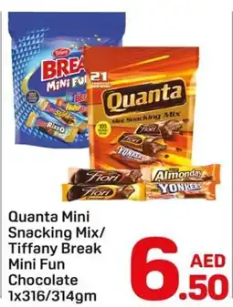 Day To Day Quanta Mini Snacking Mix/ Tiffany Break Mini Fun Chocolate offer