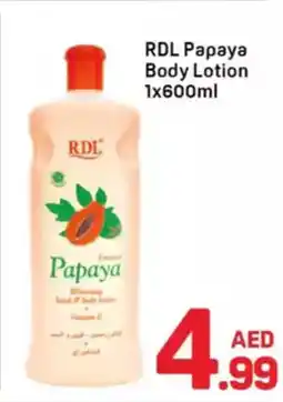 Day To Day RDL Papaya Body Lotion offer