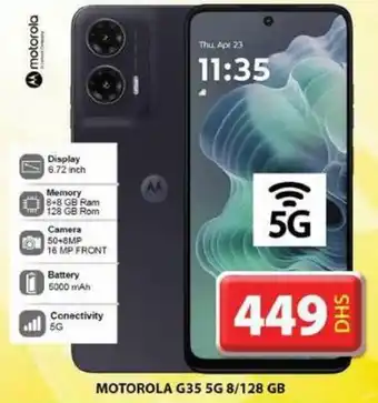 Grand Hyper Market Motorola G35 offer