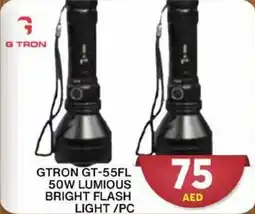 Grand Hyper Market GTRON GT-55FL 50W lumious bright flash light offer