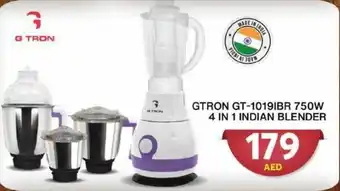 Grand Hyper Market GTRON GT-1019IBR 750W 4 in 1 indian blender offer