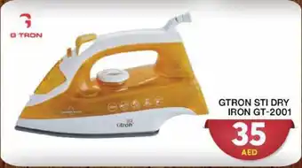 Grand Hyper Market GTRON STI dry iron GT-2001 offer