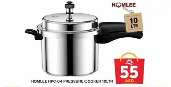 Grand Hyper Market Homlee HPC-04 pressure cooker offer