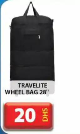 Grand Hyper Market Travelite wheel bag offer