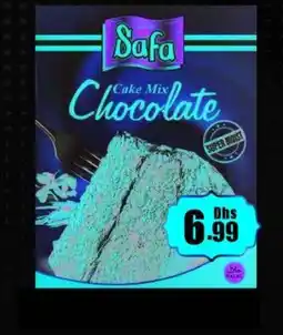 Amber Safa cake mix chocolate offer