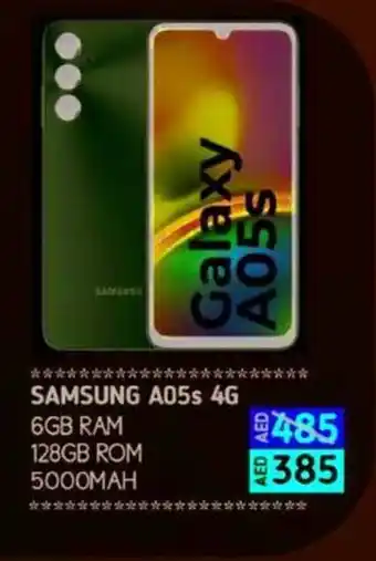 Amber Samsung A05s 4G offer