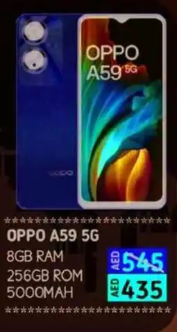 Amber Oppo A59 5G offer