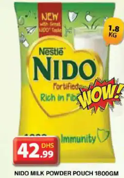 Grand Hyper Market Nido milk powder pouch offer