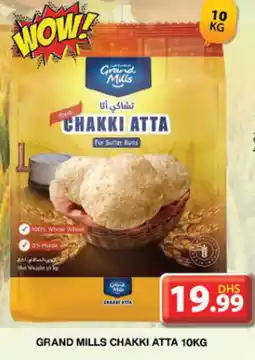 Grand Hyper Market Grand mills chakki atta offer