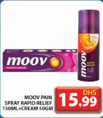 Grand Hyper Market Moov pain spray rapid relief offer