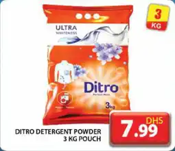 Grand Hyper Market Ditro detergent powder  pouch offer