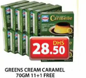 Grand Hyper Market Greens cream caramel offer