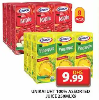 Grand Hyper Market Unikai UHT 100%  juice offer