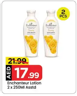 Mark & Save Enchanteur Body Lotion & Cream offer