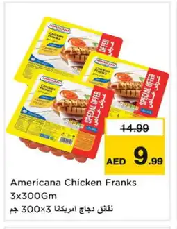 Nesto AMERICANA Chicken Sausage offer