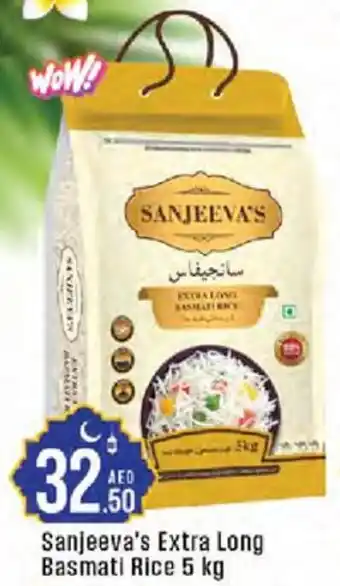 Cosco supermarket Sanjeeva's extra long basmati rice offer