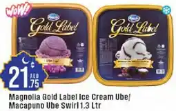 Cosco supermarket Magnolia Gold Label Ice Cream offer