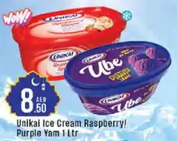 Cosco supermarket Unikai Ice Cream Raspberry/ Purple Yam offer