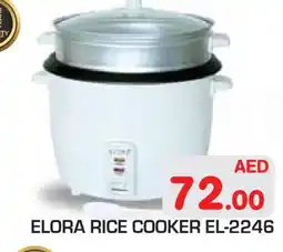 Baniyas Spike Hypermarket ELORA Rice Cooker offer