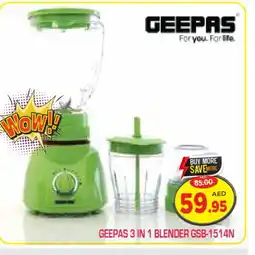 Baniyas Spike Hypermarket GEEPAS Mixer / Grinder offer