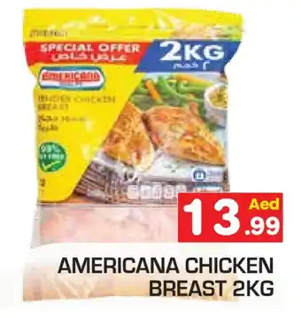 Baniyas Spike Hypermarket AMERICANA Chicken Breast offer