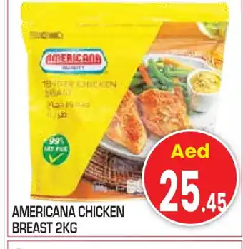 Baniyas Spike Hypermarket AMERICANA Chicken Breast offer