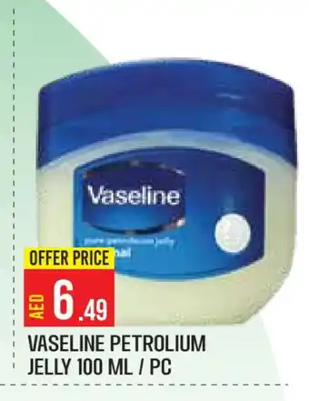 Baniyas Spike Hypermarket VASELINE Petroleum Jelly offer