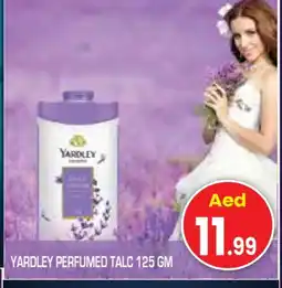 Baniyas Spike Hypermarket YARDLEY Talcum Powder offer