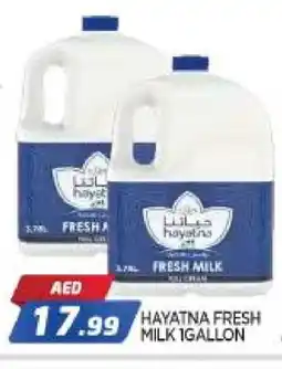 Al Madina HAYATNA Fresh Milk offer