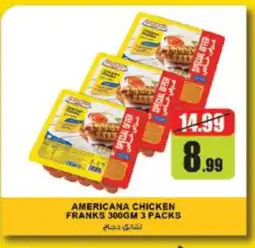 Nesto AMERICANA Chicken Franks offer