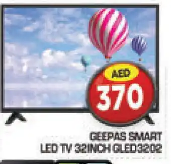 Baniyas Spike Hypermarket GEEPAS Smart TV offer