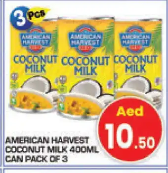 Baniyas Spike Hypermarket AMERICAN HARVEST Coconut Milk offer