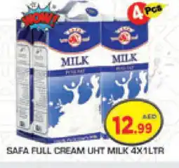 Baniyas Spike Hypermarket SAFA Long Life / UHT Milk offer