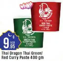 Cosco supermarket Thai Dragon Thai Green/ Red Curry Paste offer