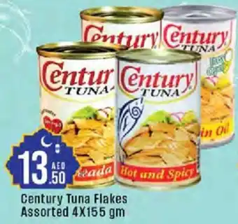 Cosco supermarket Century Tuna Flakes Assorted offer