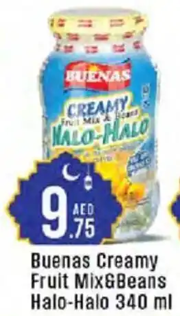 Cosco supermarket Buenas Creamy Fruit Mix&Beans Halo-Halo offer