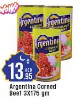 Cosco supermarket Argentina Corned Beef offer