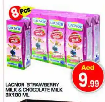 Baniyas Spike Hypermarket LACNOR Flavoured Milk offer